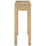  Konzolni stol 110 x 30 x 75 cm masivno izbijeljeno drvo manga | shoptok.hr
