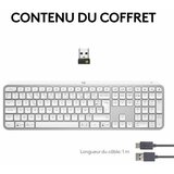 Logitech Brezžični tipkovnica MX Keys S - svetlo siva, (5000522981) Cene