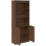 vidaXL Visoka omara rjavi hrast 70x35x180 cm inženirski les | Shoptok.si