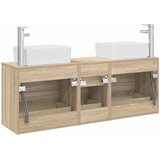  Set ormarića za kupaonicu 3 kom. Hrast sonoma 53 x 34,5 x 63 cm | shoptok.hr