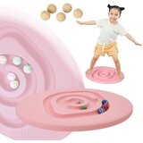 Monkey Gym Otroška ravnotežna deska Egg z labirintom – roza, (5000359255) | Shoptok.si