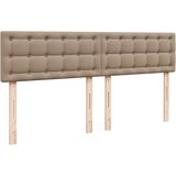  box spring s madracem cappuccino 200x200cm umjetna koža | shoptok.hr