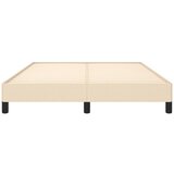  Okvir za krevet bez madraca krem 140 x 190 cm od tkanine | shoptok.hr