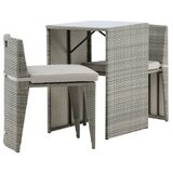 Venture Home Savanna balkonski set, sivi | shoptok.hr