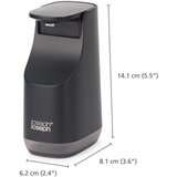 Joseph Joseph Črn plastičen dozirnik za milo 350 ml Slim – | Shoptok.si
