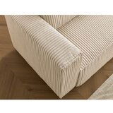 Bobochic Paris Svjetlo smeđa sklopiva/s prostorom za odlaganje sofa od samta 244 cm Chelsea – | shoptok.hr