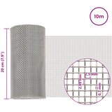 Mrežna tkanina 20 x 1000 cm 8 Mesh Nehrđajući čelik 201 Srebrna | Eponuda.com