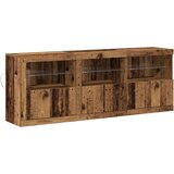  Sborg s LED svjetlima Staro drvo 181.5x37x67 cm Obrađeno drvo | shoptok.hr