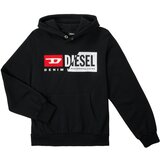 Diesel Puloverji SGIRKHOODCUTYX OVER Črna cene