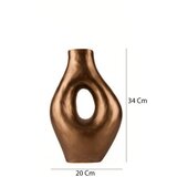 WALLXPERT decorative pot keramička braon saksija BK003 | ePonuda.com