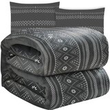Ruhhy mekana deka 1.6x2m + 2x jastučnice, siva | shoptok.hr