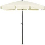  Suncobran za plažu žuta boja pijeska 180 x 120 cm | shoptok.hr