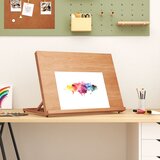 vidaXL Stolni &scaron;tafelaj 65 x 48 x 7 cm od masivne borovine cijene