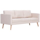 Maison Chic kavč - Sofa - Kanape trosed iz blaga krem, (21726455) Cene