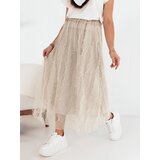 DStreet FLISS Beige Tulle Skirt | shoptok.hr