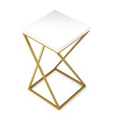  Stalak za cveće LOFT 40x24 cm zlatna/bela | Eponuda.com