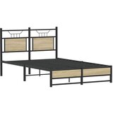 vidaXL Okvir kreveta bez madraca boja hrasta sonome 120x200 cm drveni | shoptok.hr