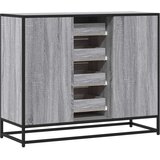  Komoda siva sonoma 92x35x76 cm inženirski les, (5000218074) | Shoptok.si