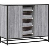  Komoda Siva Sonoma 92x35x76 cm Konstruirano drvo | shoptok.hr