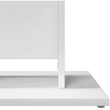 Bistro stol bijeli 60 x 60 x 75 cm od konstruiranog drva | shoptok.hr