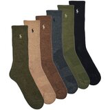 Polo Ralph Lauren Dokolenke PRFRMNC CTNC-CREW SOCK-6 PACK Večbarvna | Shoptok.si