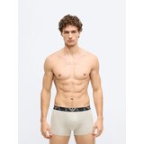 Emporio Armani Bokserice bež melange / crna / bijela | shoptok.hr