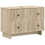  Kupaonski ormarić za sudoper EDE Hrast sonoma 82 x 41 x 59 cm | shoptok.hr