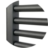kopalniški cevni radiator sora 450 x 1374 mm (antracit)