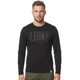Leone 1947 Majice & Polo majice Man Long Sleeves Big Logo Črna | Shoptok.si