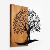 Wallity zidna dekoracija Monumental Tree - 374, 58x58 cm, Crna | ePonuda.com