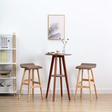 The Living Store Barski stoli 2 kosa taupe blago - Barski Stol, (21660694) | Shoptok.si