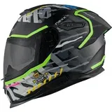 Nexx Y.100R Urbangram Black MT S Čelada
