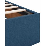  Podesivi krevet s madracem Plava 120 x 190 cm Tkanina - Plava 120 x 190 cm Dizajn linija | shoptok.hr