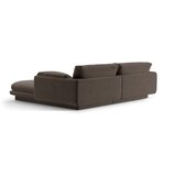 Micadoni Smeđa kutna garnitura od bouclé tkanine (s lijevim kutom) Torino – Home | shoptok.hr