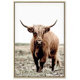  Slika - Young Stag (1 Part) Vertical 80x120 U prirodnom drvenom okviru | shoptok.hr