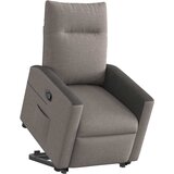 Maison Chic Naslanjač - Relax naslanjač s funkcijo vstajanja taupe blago, (22042135) | Shoptok.si