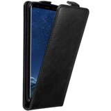 Cadorabo Ohišje, združljivo z Samsung Galaxy S8 v nočna črna - Zaščitni ovitek v obliki flipa z magnetnim zapiranjem, (20559317) | Shoptok.si