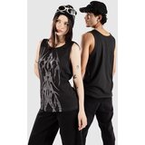 Vitriol Fruit Bat Ribbed Majica brez rokavov light black | Shoptok.si