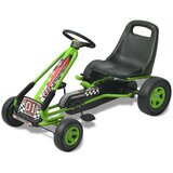  Go Kart s Pedalama i Podesivim Sjedalom Zeleni | Eponuda.com
