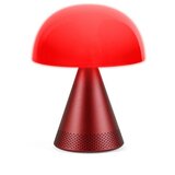 Lexon MINA L AUDIO prijenosna lampa s Bluetooth zvučnikom - Tamno Crvena | shoptok.hr