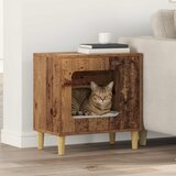  Mačja Kuća Staro drvo 51 x 30 x 52 cm Konstruirano drvo | shoptok.hr