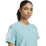 Adidas Funkcionalna majica 'Own The Run' turkizna / bela | Shoptok.si