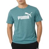 Puma Muška majica Ess No. 1 Logo Heather Tee (S), Plava Cene