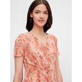 Pieces Emanuelle Obleka Oranžna | Shoptok.si