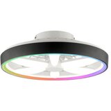 Brilliant GAIANO LED RGBW plafonski ventilator sa svetlom LED/48W/230V crni sa daljinskim upravljačem | Eponuda.com