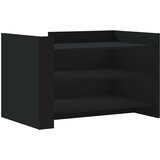  Stolić za kavu crni 80 x 50 x 50 cm od konstruiranog drva | shoptok.hr
