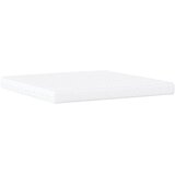  Krevet s madracem Dover svjetlosivi 200 x 200 cm od tkanine | shoptok.hr