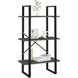 vidaXL Regal s policami siv 60x30x105 cm iverna plošča | Shoptok.si