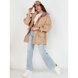 DStreet Kurtka damska parka MINESSA beżowa | Shoptok.si