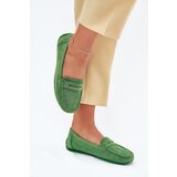 Boto Women's Suede Moccasins Green Lenvie | shoptok.hr